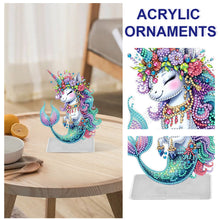 Load image into Gallery viewer, Marine Animal Special Shaped Diamond Painting Tabletop Ornaments Kit Home Decor