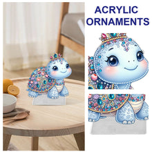 Load image into Gallery viewer, Marine Animal Special Shaped Diamond Painting Tabletop Ornaments Kit Home Decor