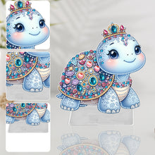 Load image into Gallery viewer, Marine Animal Special Shaped Diamond Painting Tabletop Ornaments Kit Home Decor