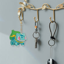 Load image into Gallery viewer, 8Pcs Acrylic Double Sided Pokemon Diamond Painting Keychain for Beginners Adults