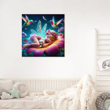 Load image into Gallery viewer, Diamond Painting - Full Round - flower fairy girl (30*30CM)
