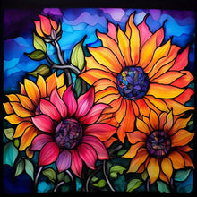 Load image into Gallery viewer, Diamond Painting - Full Round - sunflower (30*30CM)