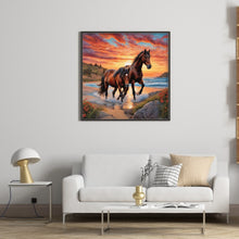 Load image into Gallery viewer, Diamond Painting - Full Round - horse (40*40CM)
