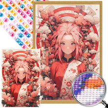 Load image into Gallery viewer, AB Diamond Painting - Full Round - cartoon girl (40*60CM)