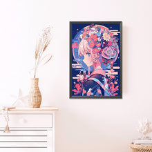 Load image into Gallery viewer, AB Diamond Painting - Full Round - cartoon girl (40*60CM)
