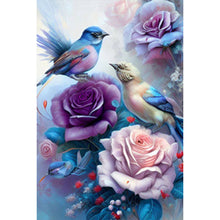 Load image into Gallery viewer, AB Diamond Painting - Full Round - flowers and birds (40*60CM)