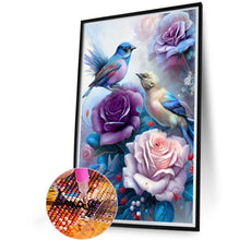 Load image into Gallery viewer, AB Diamond Painting - Full Round - flowers and birds (40*60CM)