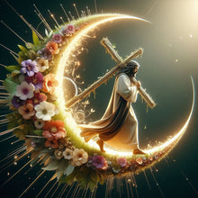 Load image into Gallery viewer, Diamond Painting - Full Round - Jesus carrying the cross (30*30CM)