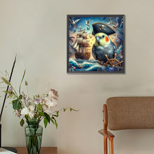 Load image into Gallery viewer, Diamond Painting - Full Round - Pirate parrot and ship (30*30CM)