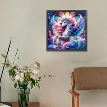 Load image into Gallery viewer, Diamond Painting - Full Round - Colorful unicorn (30*30CM)