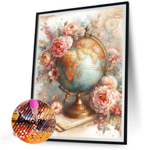Load image into Gallery viewer, Diamond Painting - Full Round - Retro style flower globe (40*50CM)