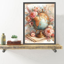 Load image into Gallery viewer, Diamond Painting - Full Round - Retro style flower globe (40*50CM)