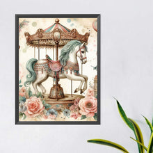 Load image into Gallery viewer, Diamond Painting - Full Round - Retro style carousel (40*50CM)