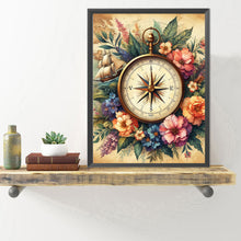 Load image into Gallery viewer, Diamond Painting - Full Round - Retro style compass (40*50CM)