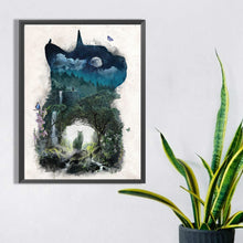 Load image into Gallery viewer, Diamond Painting - Full Square - cat cat (30*40CM)