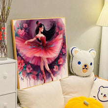 Load image into Gallery viewer, Diamond Painting - Full Round - Mulan dancing ballet (40*40CM)
