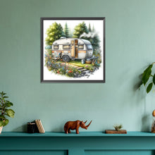 Load image into Gallery viewer, Diamond Painting - Full Round - outdoor camping (30*30CM)