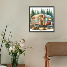 Load image into Gallery viewer, Diamond Painting - Full Round - outdoor camping (30*30CM)