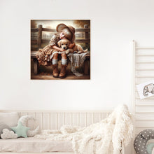 Load image into Gallery viewer, Diamond Painting - Full Round - farm girl (30*30CM)