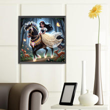 Load image into Gallery viewer, Diamond Painting - Full Round - glowing snow white (40*40CM)