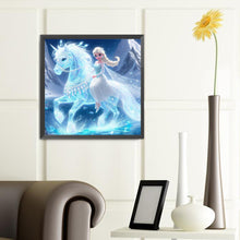 Load image into Gallery viewer, Diamond Painting - Full Round - Glowing Princess Elsa (40*40CM)