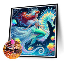 Load image into Gallery viewer, Diamond Painting - Full Round - Glowing Princess Ariel (40*40CM)