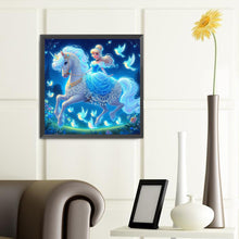 Load image into Gallery viewer, Diamond Painting - Full Round - Glowing Princess Cinderella (40*40CM)