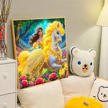 Load image into Gallery viewer, Diamond Painting - Full Round - Glowing Princess Belle (40*40CM)