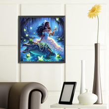 Load image into Gallery viewer, Diamond Painting - Full Round - Glowing Princess Diana (40*40CM)
