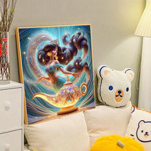 Load image into Gallery viewer, Diamond Painting - Full Round - Glowing Princess Jasmine (40*40CM)