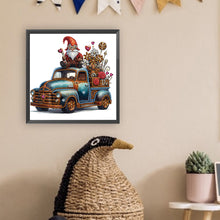 Load image into Gallery viewer, Diamond Painting - Partial Special Shaped - Steampunk style mechanical car and goblin (30*30CM)