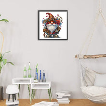Load image into Gallery viewer, Diamond Painting - Partial Special Shaped - Steampunk mechanic goblin (30*30CM)