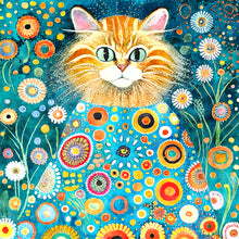 Load image into Gallery viewer, Diamond Painting - Full Round - cat (30*30CM)