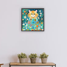 Load image into Gallery viewer, Diamond Painting - Full Round - cat (30*30CM)