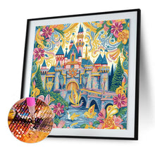 Load image into Gallery viewer, Diamond Painting - Partial Special Shaped - castle (30*30CM)