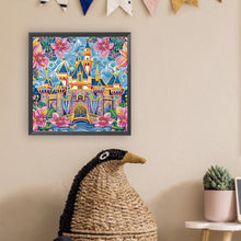 Load image into Gallery viewer, Diamond Painting - Partial Special Shaped - castle (30*30CM)
