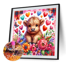 Load image into Gallery viewer, Diamond Painting - Full Round - Love flower consumption cow (40*40CM)