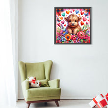 Load image into Gallery viewer, Diamond Painting - Full Round - Love flower consumption cow (40*40CM)