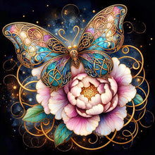 Load image into Gallery viewer, Diamond Painting - Full Round - Butterfly (40*40CM)