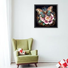 Load image into Gallery viewer, Diamond Painting - Full Round - Butterfly (40*40CM)