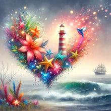 Load image into Gallery viewer, Diamond Painting - Full Round - beacon of love (40*40CM)