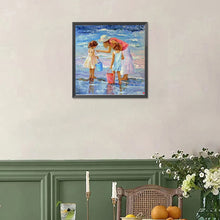 Load image into Gallery viewer, Diamond Painting - Full Square - beach house (30*30CM)