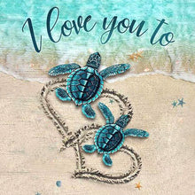 Load image into Gallery viewer, Diamond Painting - Full Square - sea turtle (40*40CM)
