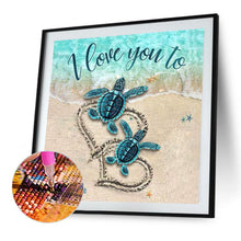 Load image into Gallery viewer, Diamond Painting - Full Square - sea turtle (40*40CM)