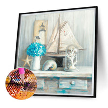 Load image into Gallery viewer, Diamond Painting - Full Square - ocean sailing boat (30*30CM)