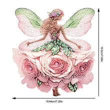 Load image into Gallery viewer, Acrylic Rose Elf 5D DIY Diamond Painting Ornaments Kit for Home Desktop Decor