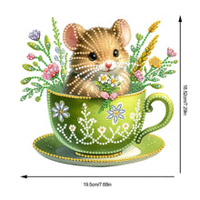 Load image into Gallery viewer, Acrylic Cup Mouse Table Top Diamond Painting Ornament Kits Bedroom Desk Decor