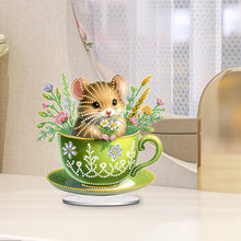 Load image into Gallery viewer, Acrylic Cup Mouse Table Top Diamond Painting Ornament Kits Bedroom Desk Decor