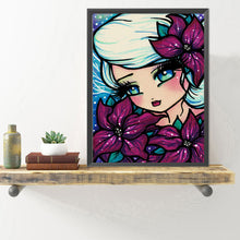 Load image into Gallery viewer, Diamond Painting - Full Round - girl (40*50CM)