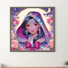 Load image into Gallery viewer, Diamond Painting - Full Round - Princess Hua Mulan in headscarf (40*40CM)